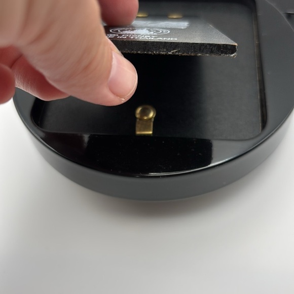 Disney Black Mickey Ears 3" Round Picture Frame - Picture 5 of 6